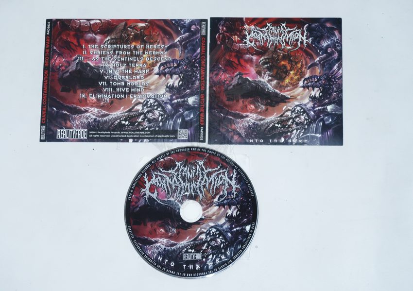 CD – CRANIAL CONTAMINATION – Into The Warp | BRUTAL MIND