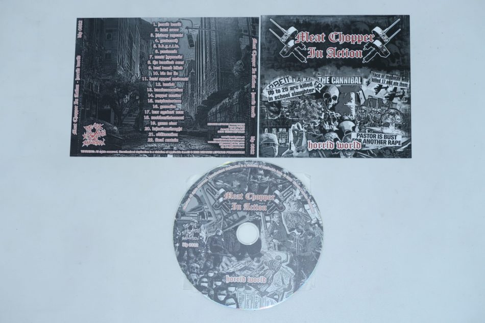 CD – MEAT CHOPPER IN ACTION – Horrid World | BRUTAL MIND