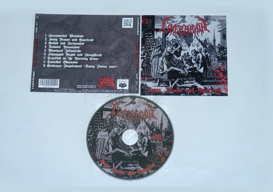 CD – CINERARIUM – Hung Drawn And Quartered | BRUTAL MIND