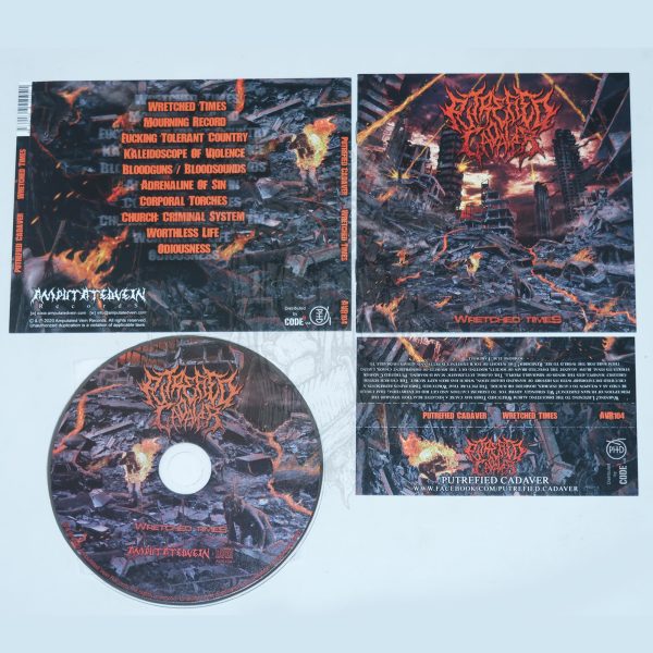 CD – PUTREFIED CADAVER – Wretched Times | BRUTAL MIND