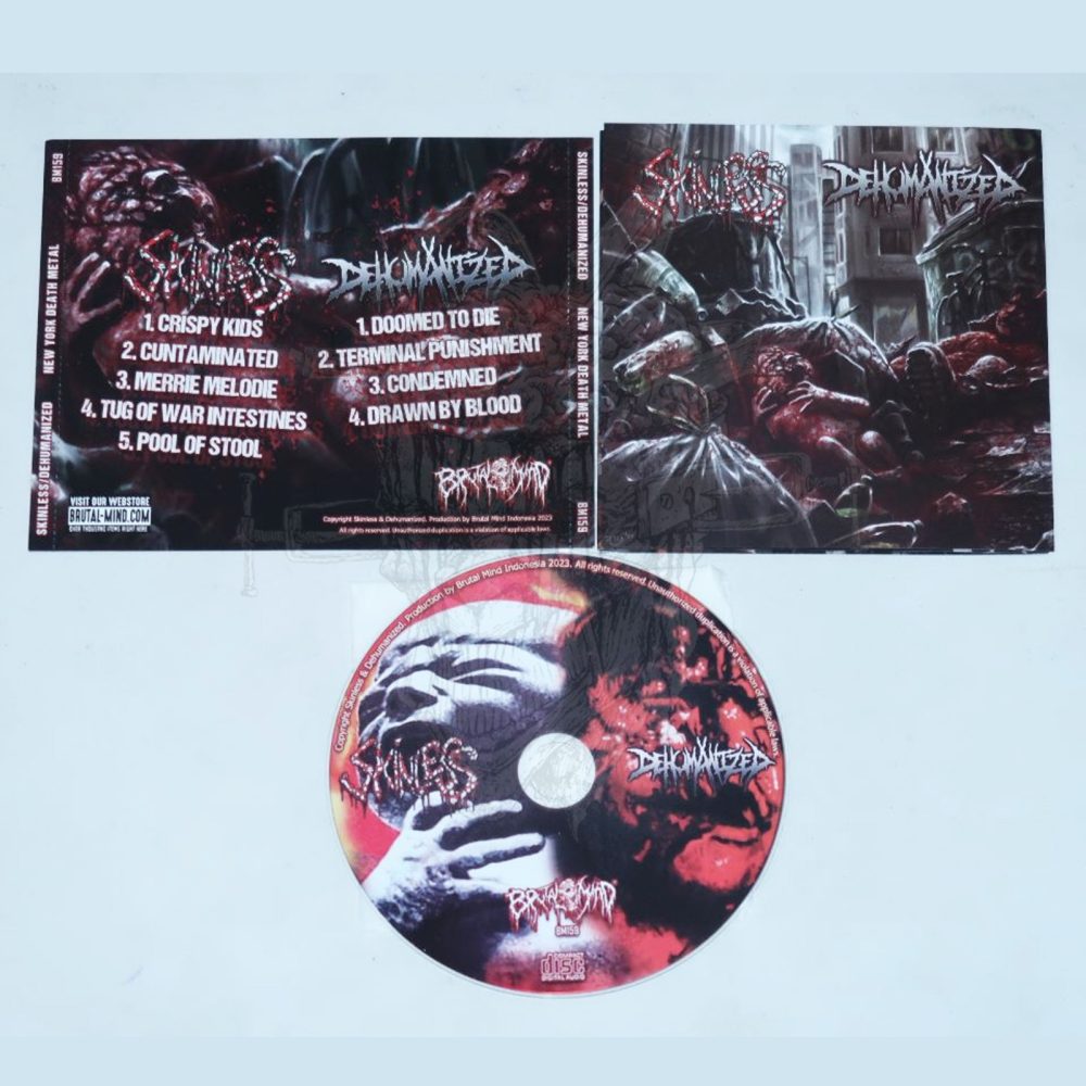 CD – SKINLESS X DEHUMANIZED – New York Death Metal | BRUTAL MIND