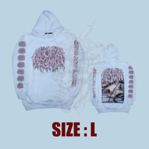 HOODIE - FATUOUS RUMP - That's Not Sleep - White