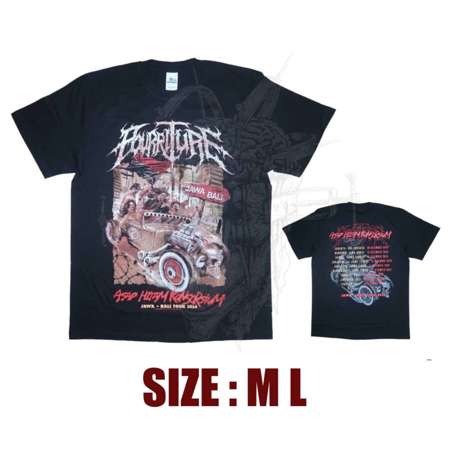 TS - POURRITURE - Asap Hitam Konsorsium - Tour Jawa Bali 2024
