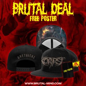 BRUTAL DEAL - SNAPBACK - KORPSE - Unethical + Free Poster