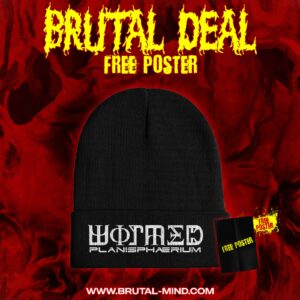 BRUTAL DEAL - WINTERHAT - WORMED - Planisphaerium + Free Poster