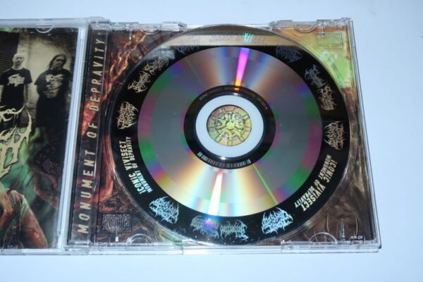 CD - ICONIC VIVISECT - Monument of Depravity - (Used) - Image 4