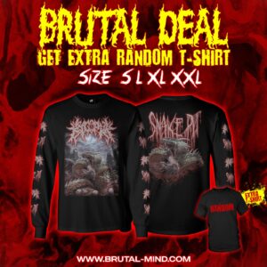 BRUTAL DEAL - LS - KROCOPHILE - Snake Pit + Random T-Shirt
