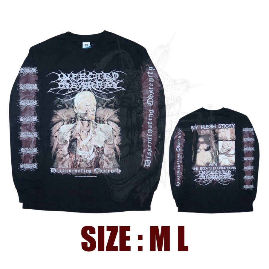 LONG SLEEVE - INFECTED DISARRAY - Disseminating Obscenity