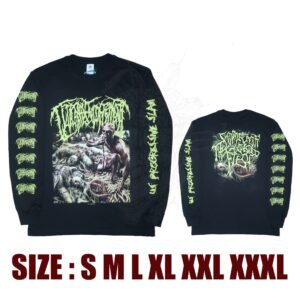 LONG SLEEVE - GUTTURAL ENGORGEMENT - The Slow Decay Of Infested Flesh