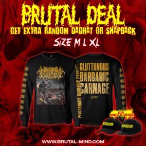 BRUTAL DEAL - LS - VISCERAL EXPLOSION - Gluttonous Barbaric Carnage + Random Hat