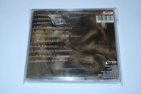 CD - PROSTITUTE DISFIGUREMENT - Deeds of Dernagement - (Used) - Image 2