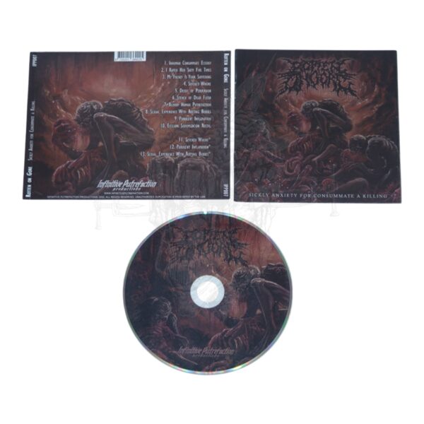 CD - ROTTEN ON GORE - Sickly Anxiety For Consummate A Killing