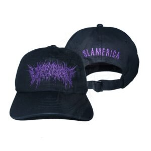 DAD HAT - VAMPIRECUNT - Slamerica - (Purple Logo)