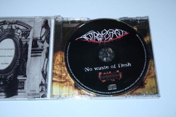 CD - ANTROPOFAGUS - No Waste of Flesh - (Used) - Image 3