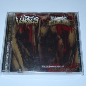CD - INHUMAN DISSILIENCY / VOMITOUS - Supreme Engorgement of Exquisite Disembowelment - (Used)