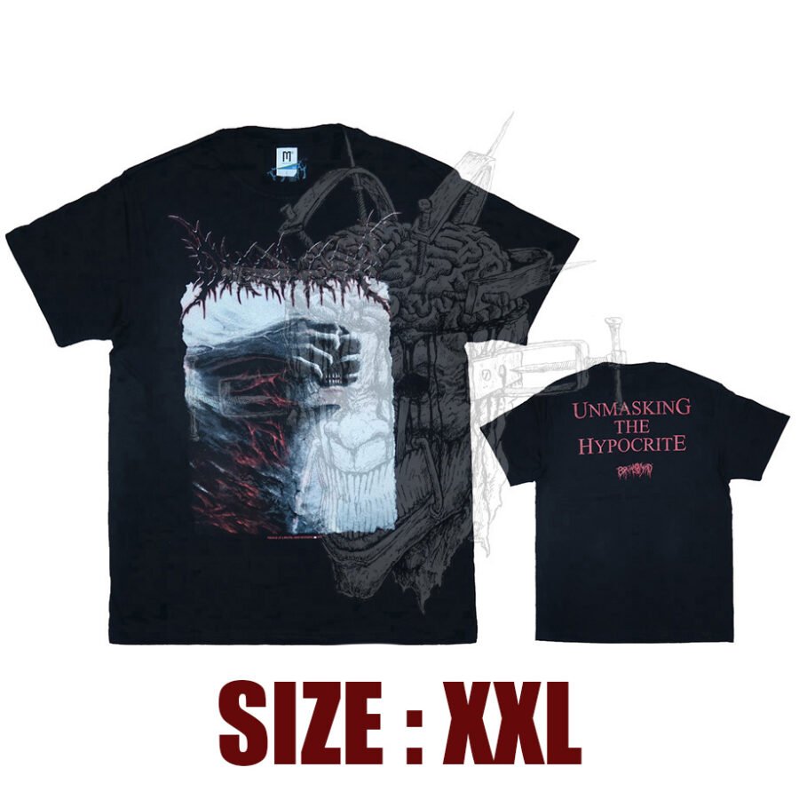 T-SHIRT - DIGGING UP - Unmasking The Hypocrite