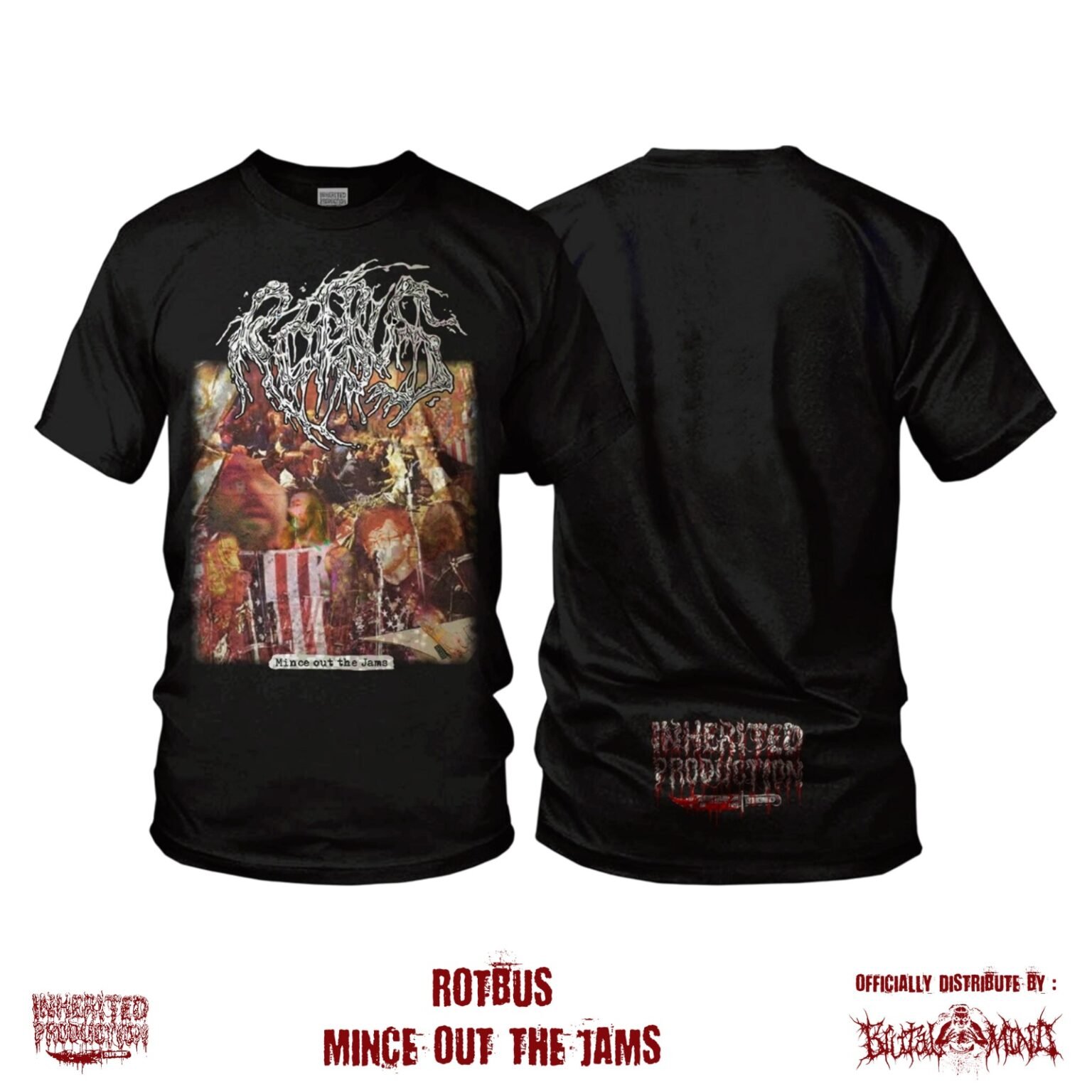 Rotbus Logo TS – ROTBUS – Mince Out The Jams – BRUTAL MIND