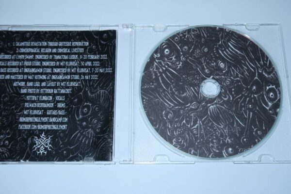 CD - BIOMORPHIC ENGULFMENT - Calamitous Devastation Through Grotesque Reproduction - (Used) - Image 2