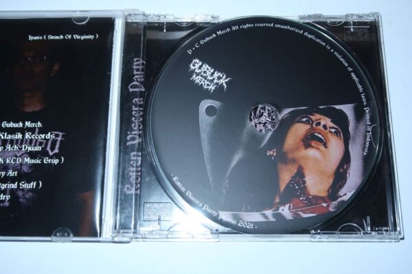 CD - DYSMORPHIC EVISCERATION - Rotten Viscera Party Promo 2021 - (Used) - Image 3