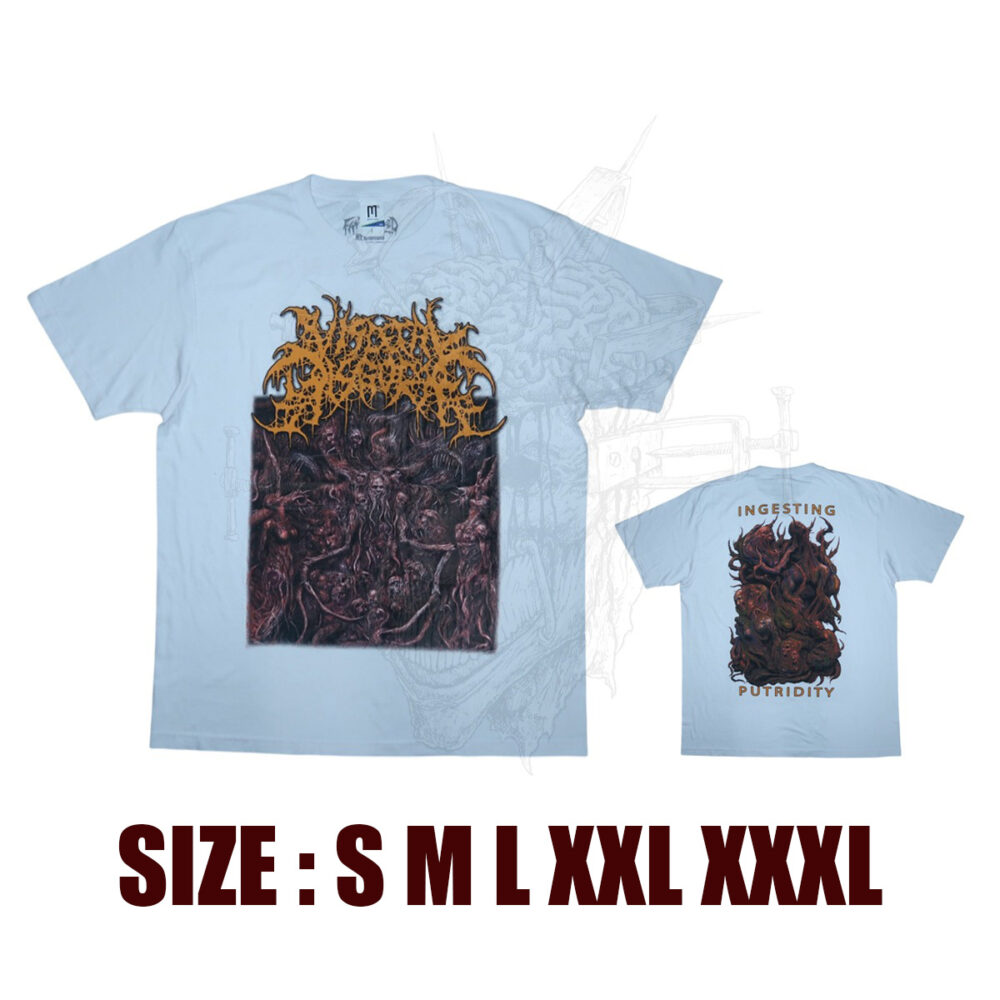 TS - VISCERAL DISGORGE - Ingesting Putridity - White