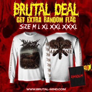 BRUTAL DEAL - LS - ANOMALISTIC - Human Decimation - White + Random Flag
