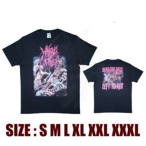 T-SHIRT - WAKING THE CADAVER - Corpse Decomposition - Black