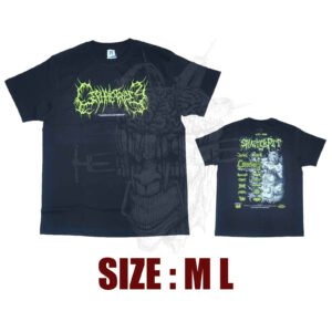 TS - CEPHALOTRIPSY - Splatter Pit 3 - Green Logo