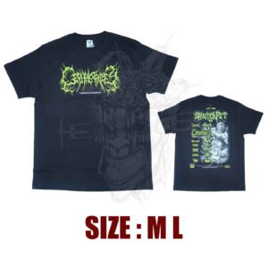 TS - CEPHALOTRIPSY - Splatter Pit 3 - Green Logo