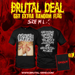 BRUTAL DEAL - TS - CYSTGURGLE - Grotesque Gangrene Towards Prolapsed Colostomy And Urogenital Myiasis + Random Flag