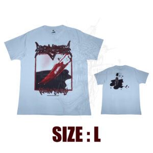 TS - GORGASM - Bleeding Profusely - White Shirt