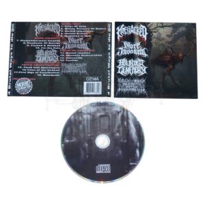 CD - MASSACRED / GORE INSANITY / HAUNTED CEMETERY / COCKROCK SADISTIC PETUS PENNYTRATION - 4 BRUTAL WAYS TO DIE