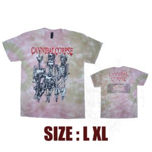 T-SHIRT - CANNIBAL CORPSE - North American Tour 2025 (Tie Dye)