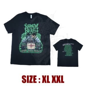 T-SHIRT - NAPALM DEATH - A Final Throw - North America 2022