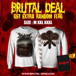 BRUTAL DEAL - LS - ANOMALISTIC - Human Decimation - White + Random Flag