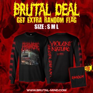BRUTAL DEAL - LS - FLESHGATE - Violent Nature + Random Flag
