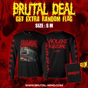 BRUTAL DEAL - LS - FLESHGATE - Violent Nature + Random Flag