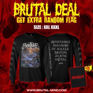 BRUTAL DEAL - LS - POURRITURE - Asap Hitam Konsorsium + Random Flag