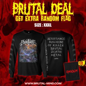 BRUTAL DEAL - LS - POURRITURE - Asap Hitam Konsorsium + Random Flag
