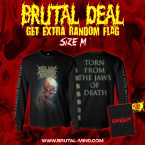 BRUTAL DEAL - LS - SEVERE TORTURE - Torn From The Jaws Of Death + Random Flag
