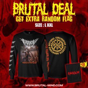 BRUTAL DEAL - LS - TURBIDITY - Vomiting The Rotten Maggot + Random Flag