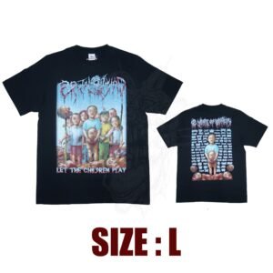 T-SHIRT - BRUTAL MIND - 12 Years Of Brutality - Let The Children Play