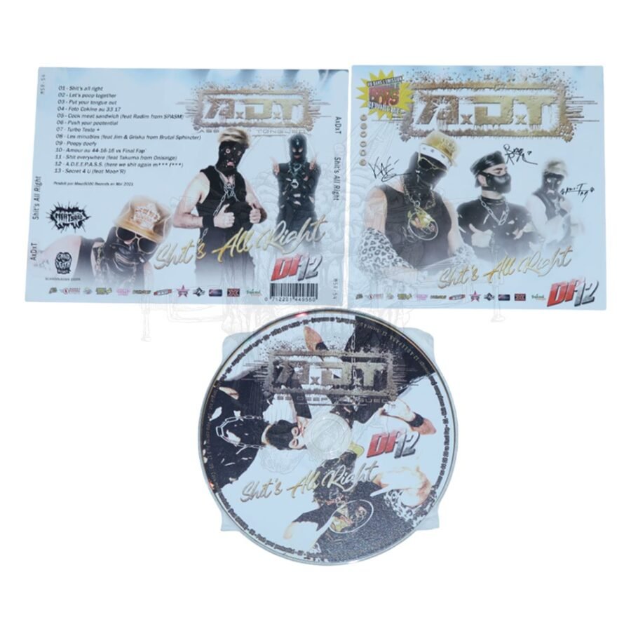 CD - ASS DEEP TONGUED - Shit's All Right