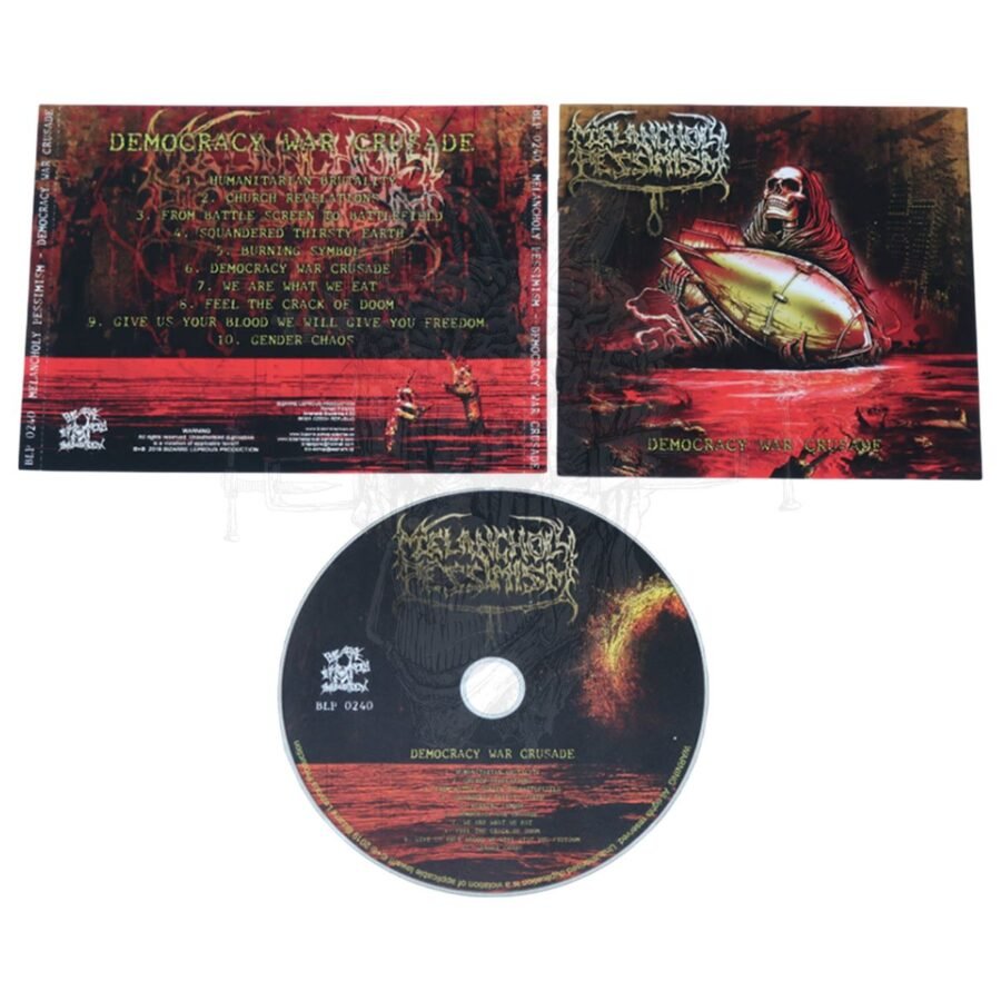 CD - MELANCHOLY PESSIMISM - Democracy War Crusade