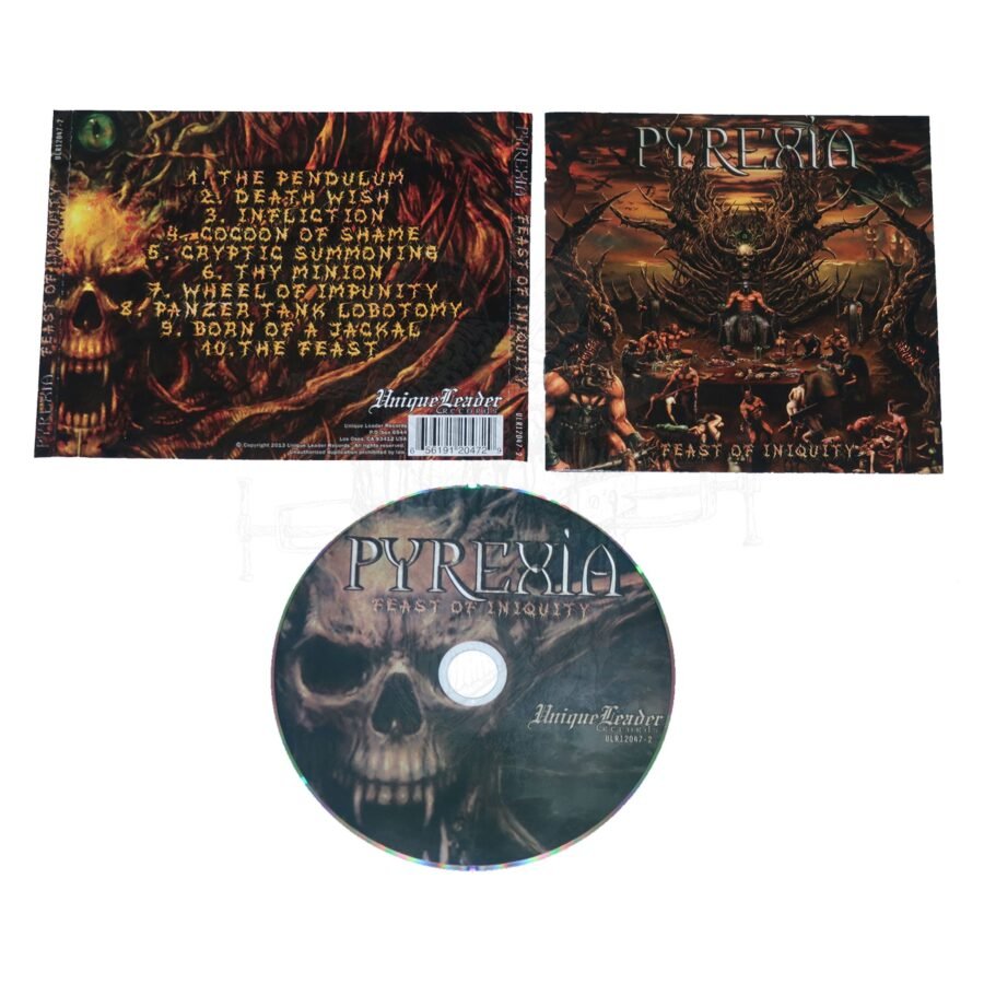 CD - PYREXIA - Feast Of Iniquity