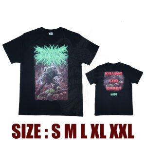 T-SHIRT - ESOPHAGUS - Killing For Sport (Green Logo)