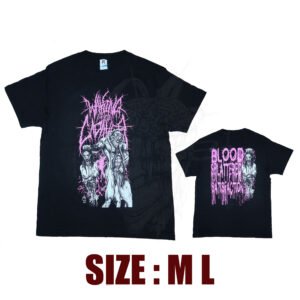 T-SHIRT - WAKING THE CADAVER - Blood Splattered Satisfaction - ART 1