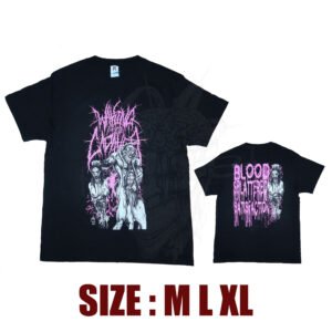 T-SHIRT - WAKING THE CADAVER - Blood Splattered Satisfaction - ART 1