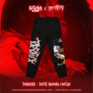 PRE-ORDER - SWEATPANTS - TORSOFUCK - EROTIC DIARRHEA FANTASY - (BLACK)