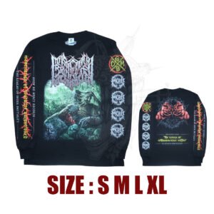 LONG SLEEVE - MASTICATION OF BRUTALITY UNCONTROLLED - The Epoch of Anthropogenic Deities