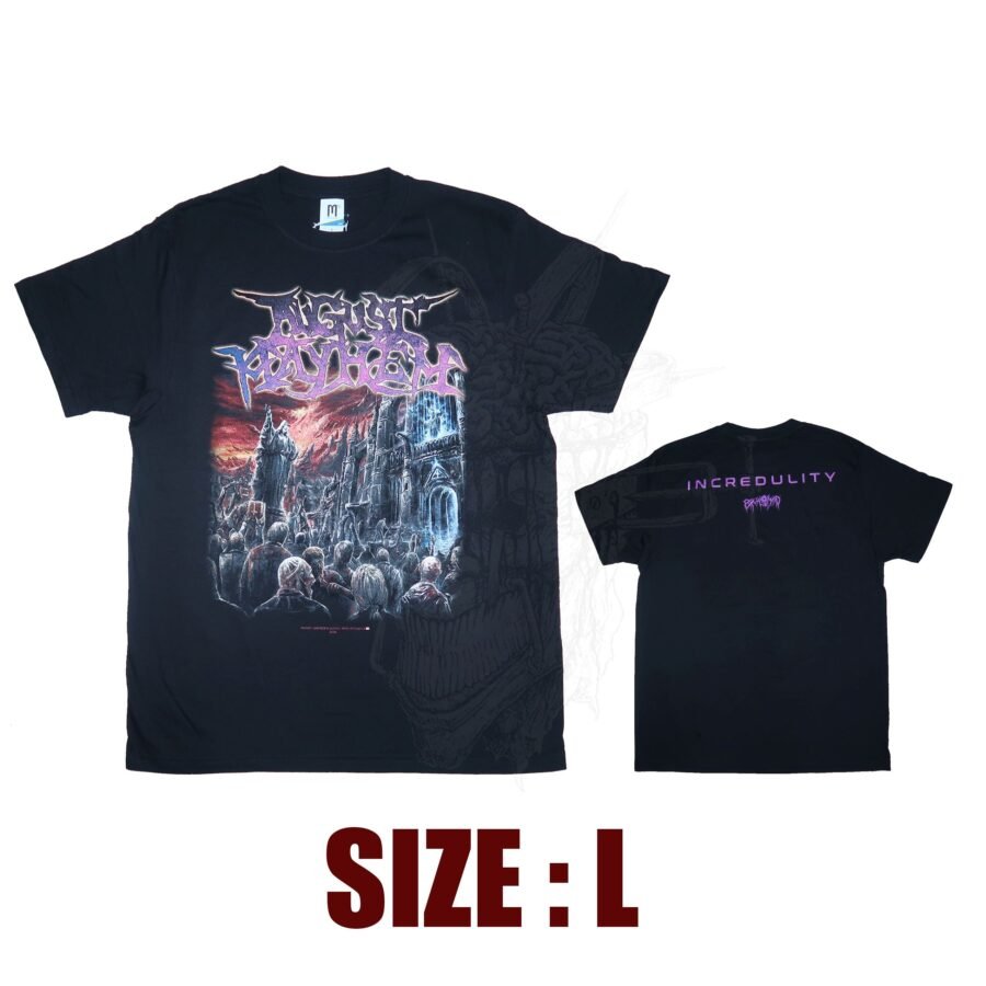 T-SHIRT - AUGUST MAYHEM - Incredulity